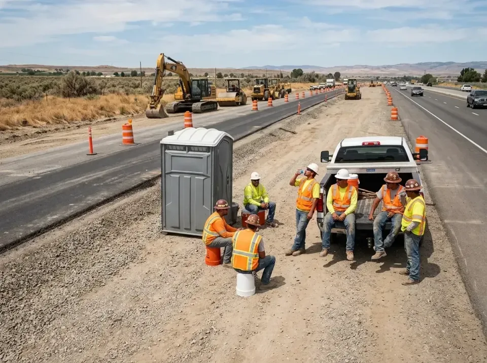 highway-road-construction-crew-007 — frequently asked questions, Porta Potty and Restroom Rentals in McPherson, KS
